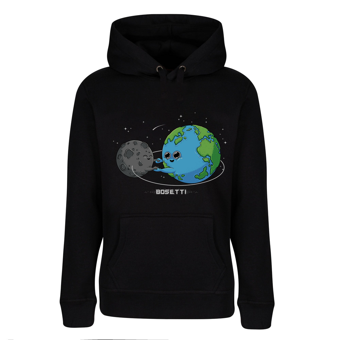 EARTH AND MOON Pullover Hoodie